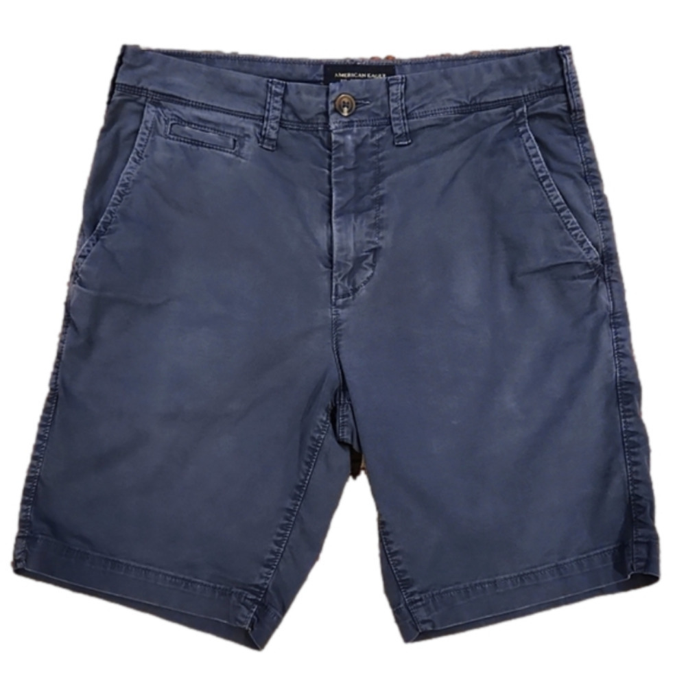 𝅺AMERICAN Eagle Blue Flat Front Shorts